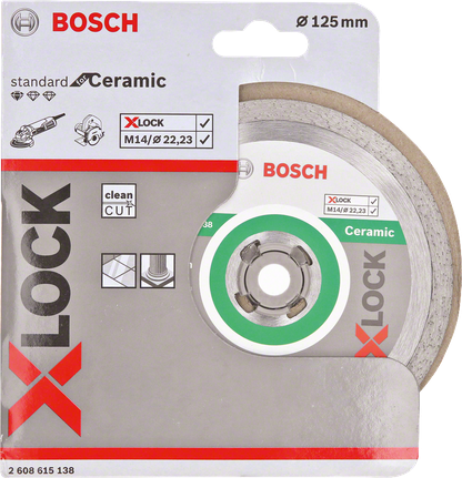 Disque à tronçonner diamanté X-LOCK Best for Ceramic Dry Speed 68x35 Bosch