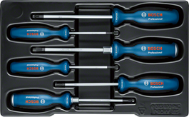 Screwdriver Set 6pc SL/PH/PZ/TX