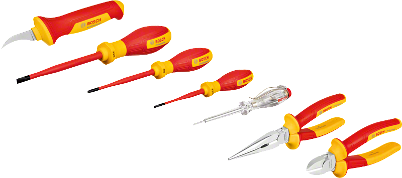 VDE Hand Tools Set mixed 7pc