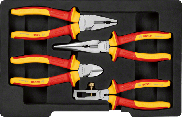 VDE Pliers Set 4pc