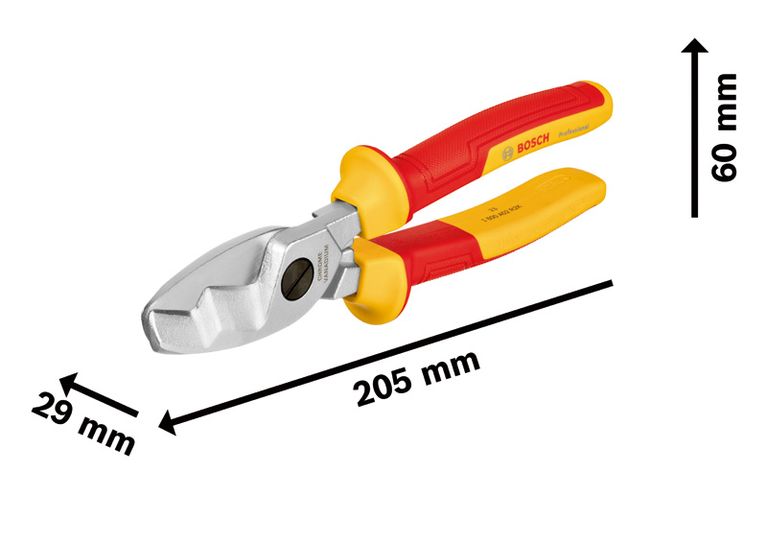 VDE Cable Shear 200mm