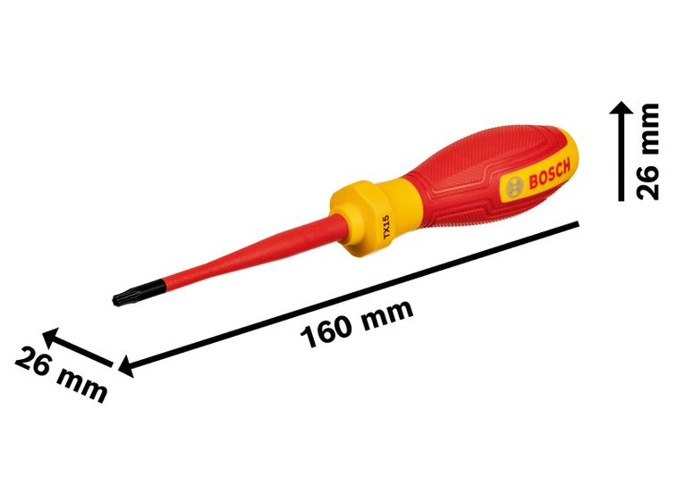 VDE Screwdriver TX15x75